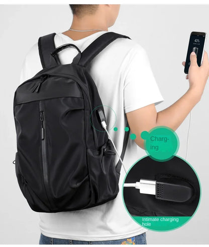 14-Zoll-Freizeit-Schultasche mit großer Kapazität, Sport, einfache Männer und Frauen, universeller Computer-Rucksack, Laptop-Rucksack, Reiserucksack