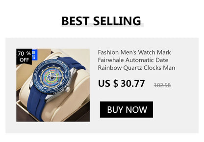 Hohe Qualität Mark Fairwhale Herren Armbanduhr Mode Einzigartige Rotierenden Roulette Zifferblatt Wasserdicht Quarz Mann Watche Dropshipping ﻿