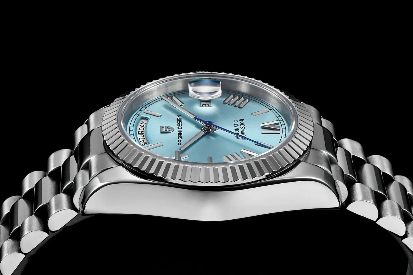 Pagani design dd36 gold grün v2 männer mechanische uhren luxus automatische uhr für männer 2024 neue ar saphirglas armbanduhr