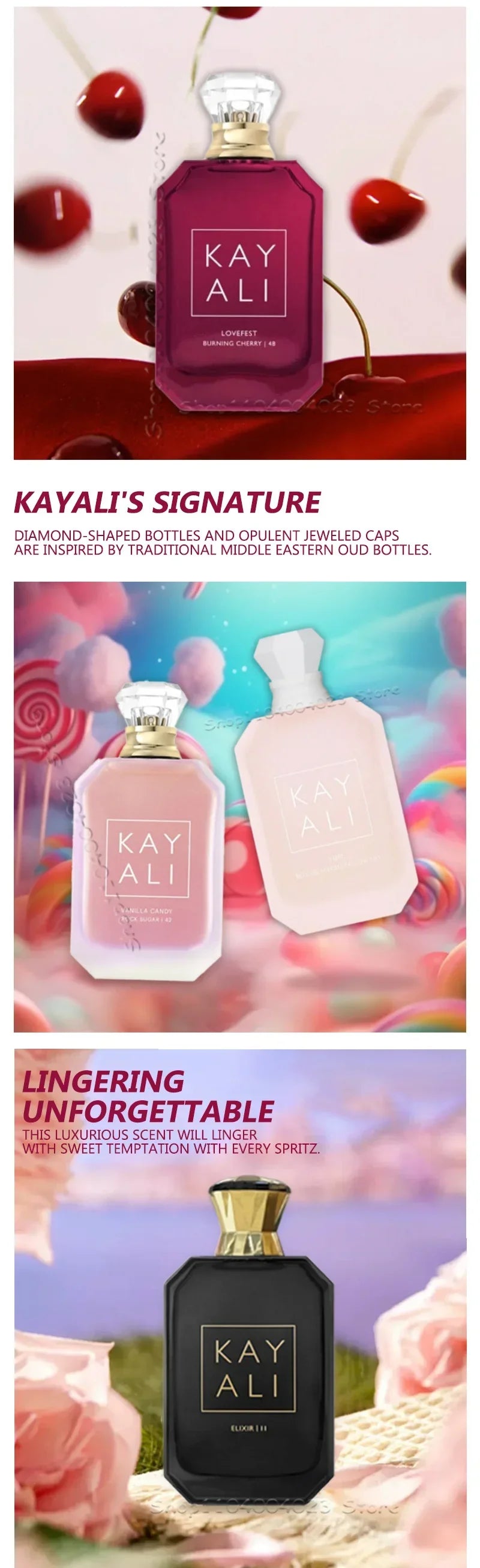 100 ml KAYALI Eau De Parfum Spray Damenparfüm, unwiderstehliche Düfte mit süßen, fruchtigen Blumennotizen, warmer Holzig-Grundduft