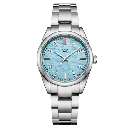 WM Uhr Quarz Herrenuhren Hochwertiger Saphir 100M Wasserdicht AR-beschichtet Birkenwald Serie Welly Merck 36mm Uhr Mann WM207