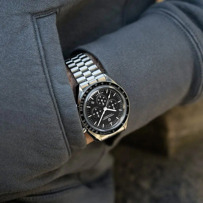 PAGANI DESIGN 2025, neue Monduhr, Retro-Luxus-Quarzuhren für Herren, Edelstahl, leuchtend, wasserdicht, Sport-Chronograph, Herren
