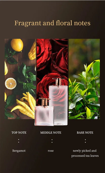 Heißer Verkauf 50 ml Eau De Parfum Spray Süße Frucht Blumennotizen Langlebiges Energetisches Romantisches Idol-Parfüm für Frauen