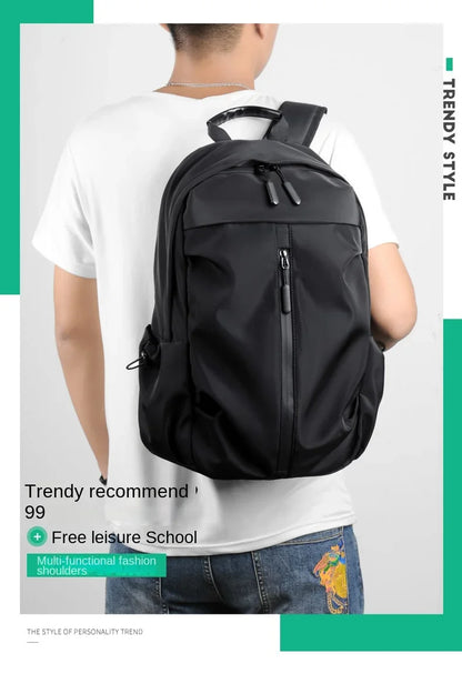 14-Zoll-Freizeit-Schultasche mit großer Kapazität, Sport, einfache Männer und Frauen, universeller Computer-Rucksack, Laptop-Rucksack, Reiserucksack