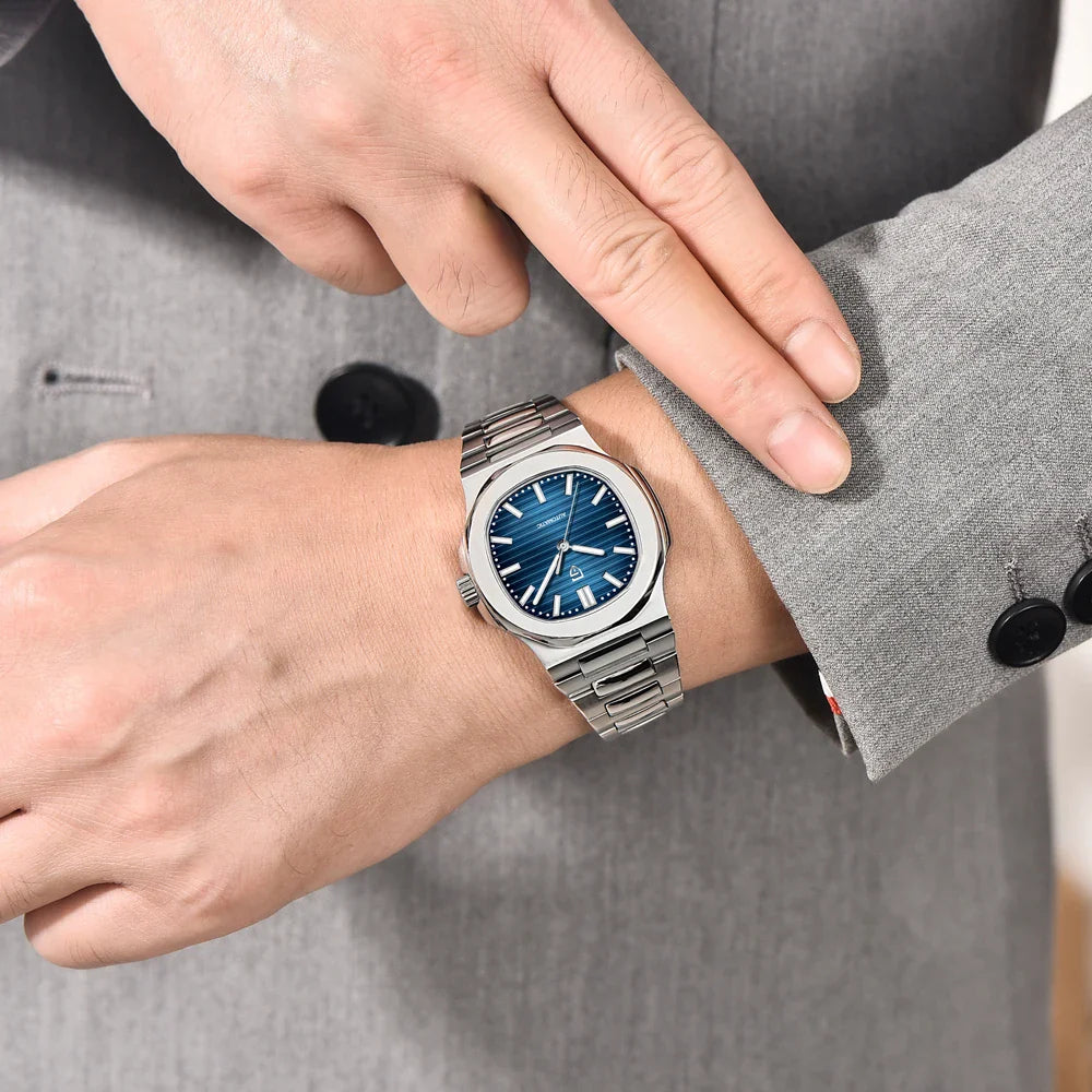 PAGANI DESIGN Top Luxus Automatische Uhr Für Männer Mechanische Uhren Männer Sport Wasserdicht Saphir Edelstahl Reloj Hombre