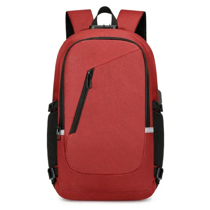 2024 Rucksack, Diebstahlschutz, Passwortsperre, Oxford, für Herren und Damen, Unisex, Business, Laptop, Computer, Reisen, Freizeit, Mode, tragbar