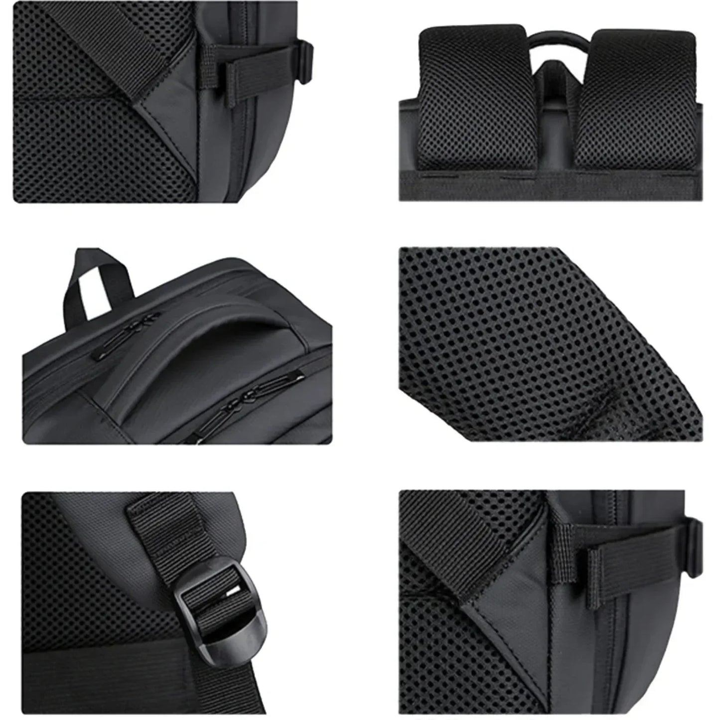 Erweiterbare 17-Zoll-Laptop-Rucksäcke für Herren, wasserdichte Notebook-Tasche, USB-Schultasche, Sport, Reisen, Schultasche, Rucksack für Männer