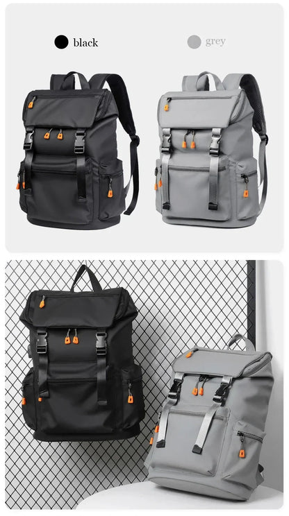Herren-Rucksack, 17,3-Zoll-Oxford, großes Fassungsvermögen, hochwertiger, modischer Business-Laptop-Rucksack, wasserdicht, verschleißfest, Freizeit-Reiserucksack