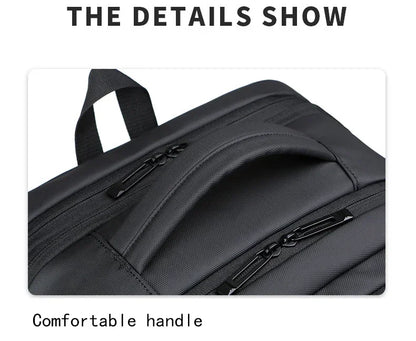 Erweiterbare 17-Zoll-Laptop-Rucksäcke für Herren, wasserdichte Notebook-Tasche, USB-Schultasche, Sport, Reisen, Schultasche, Rucksack für Männer