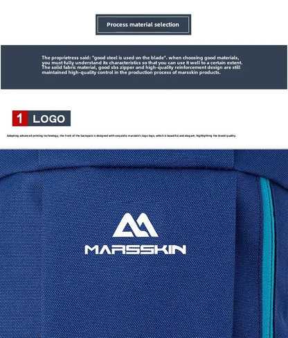 Wasserdichter Sportrucksack für den Außenbereich, Reisetasche, 10 l, für den täglichen Gebrauch, kleine doppelte Umhängetasche für Jungen und Mädchen
