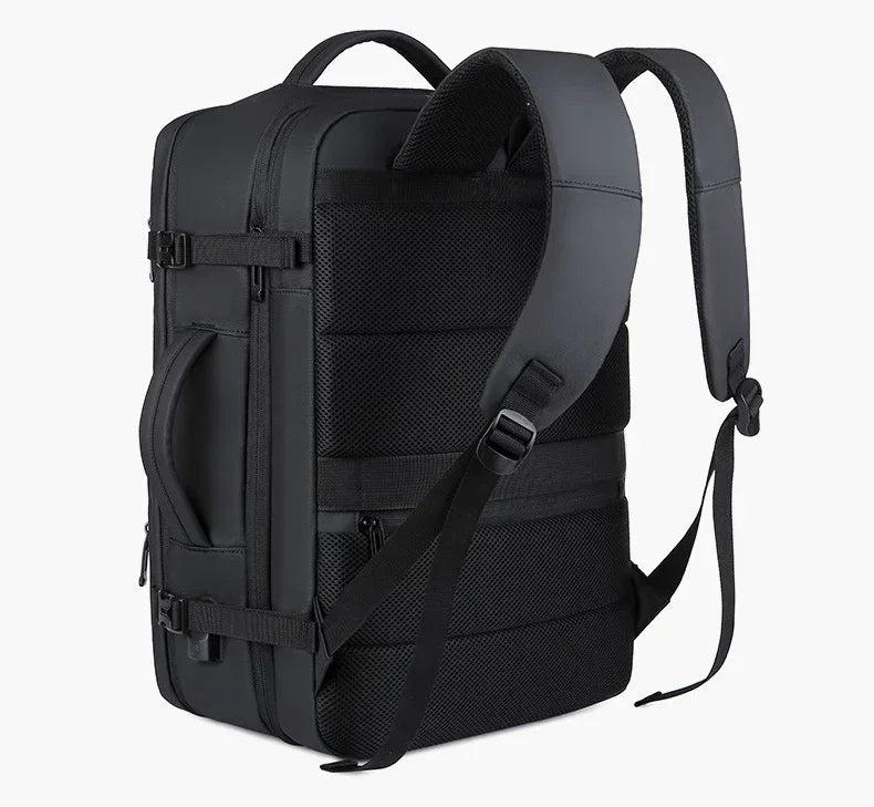 Erweiterbare 17-Zoll-Laptop-Rucksäcke für Herren, wasserdichte Notebook-Tasche, USB-Schultasche, Sport, Reisen, Schultasche, Rucksack für Männer