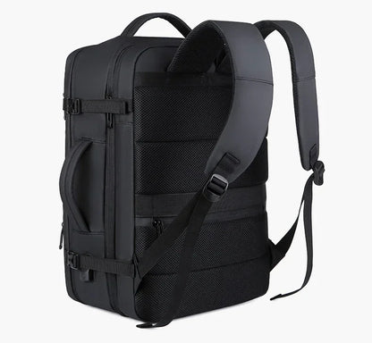 Erweiterbare 17-Zoll-Laptop-Rucksäcke für Herren, wasserdichte Notebook-Tasche, USB-Schultasche, Sport, Reisen, Schultasche, Rucksack für Männer