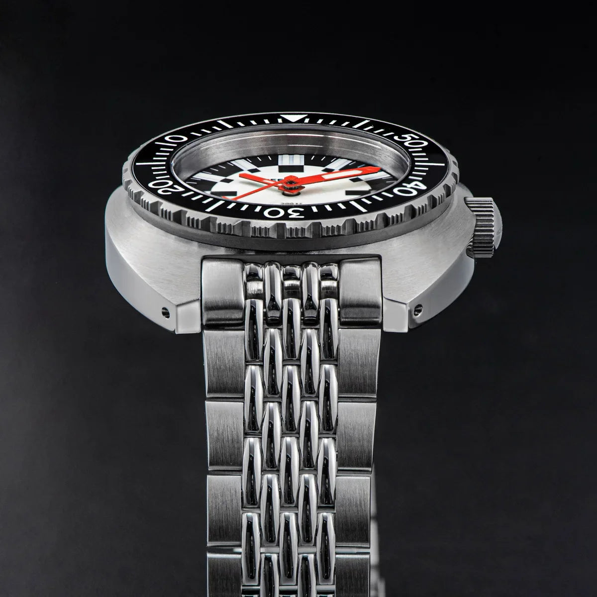 SEESTERN SUB300T Luminous Diver Watch Automatic Men Date 200m Turn Bracelet Wristwatches Retro Mechanical Sapphire Ceramic New
