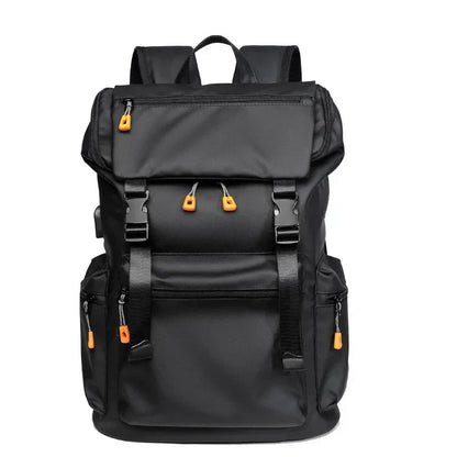 Herren-Rucksack, 17,3-Zoll-Oxford, großes Fassungsvermögen, hochwertiger, modischer Business-Laptop-Rucksack, wasserdicht, verschleißfest, Freizeit-Reiserucksack