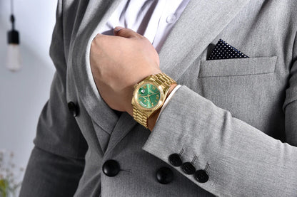 Pagani design dd36 gold grün v2 männer mechanische uhren luxus automatische uhr für männer 2024 neue ar saphirglas armbanduhr