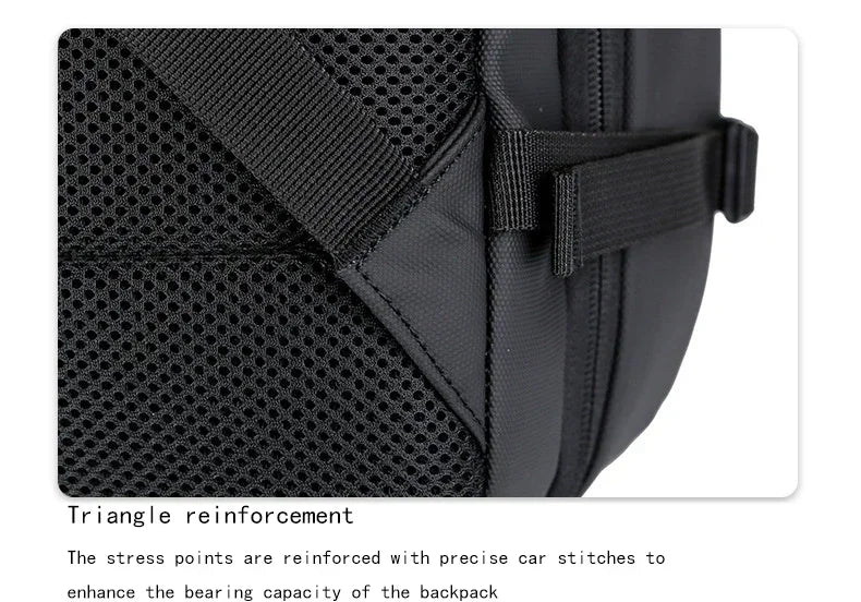 Erweiterbare 17-Zoll-Laptop-Rucksäcke für Herren, wasserdichte Notebook-Tasche, USB-Schultasche, Sport, Reisen, Schultasche, Rucksack für Männer