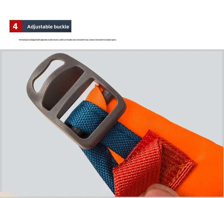 Wasserdichter Sportrucksack für den Außenbereich, Reisetasche, 10 l, für den täglichen Gebrauch, kleine doppelte Umhängetasche für Jungen und Mädchen