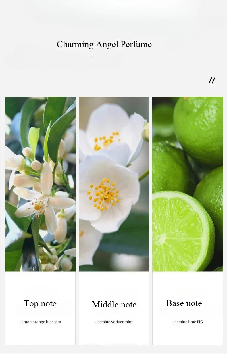 30 ml x 3PCS Eau De Parfum Geschenkbox Feminino Spray Frischer leichter Duft Floral Fruity Chypre Notes Langlebiges Damenparfüm-Set