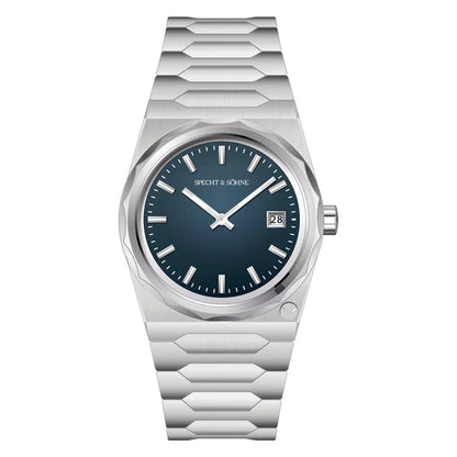 2025 Neuheiten Specht & Söhne 222 Gold Uhren Für Männer Super Slim Stahl Saphir Klassische Quarzuhr Relogio Masculino 37 MM