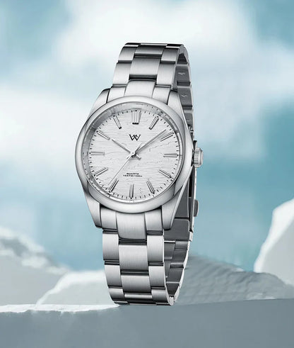 WM Uhr Quarz Herrenuhren Hochwertiger Saphir 100M Wasserdicht AR-beschichtet Birkenwald Serie Welly Merck 36mm Uhr Mann WM207