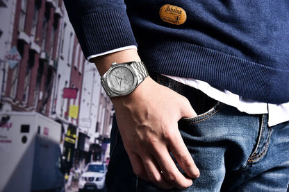 PAGANI DESIGN DD40 Herrenuhren 2024, Top-Luxus-Roségold-Uhr für Herren, automatische mechanische Armbanduhren, wasserdichte Geschenkuhr