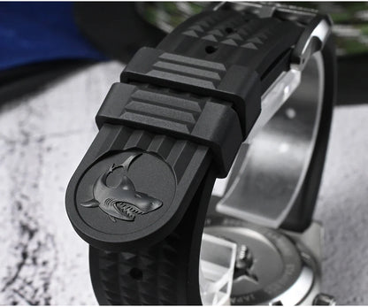 San Martin 40mm 62mas V3 Diver Watch For Men Kanagawa Surfing Dial NH35 Automatic Mechanical 20Bar Full Luminous Rubber Strap