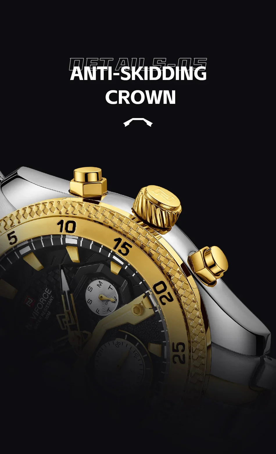 Navi force neues Design Uhr für Männer Luxus Mode leuchtenden Chronograph wasserdicht Datum Woche Quarz Armbanduhr Relogio Masculino