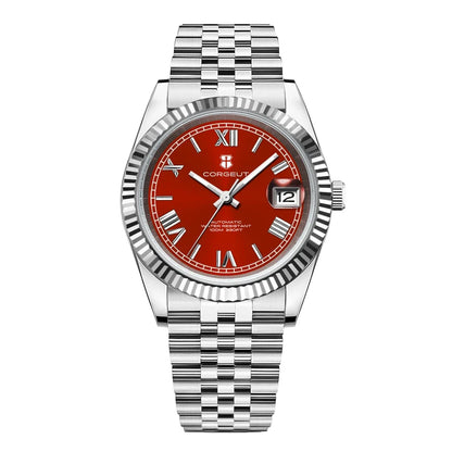 36mm/39mm Luxus NH35 Automatische Mechanische Armbanduhren Römische Zahlen Corget Männer Uhr Sapphire Kristall 10bars gold reloj Hombre