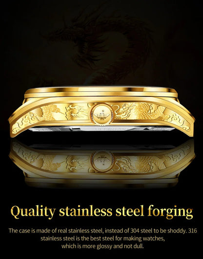 OUPINKE 3176 Uhr Für Männer Luxus Tourbillon Mechanische Business Männer Uhr Hohl Schwungrad Wasserdicht Leucht Mode Mann Uhr