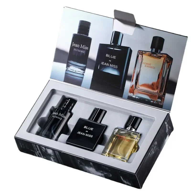 Men Perfume Hombre Gift Box 3pcs Set 90ml Colognes Scent Fascination High Quality Man Parfums Masculinos Lasting Parfum Heren