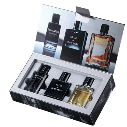 Men Perfume Hombre Gift Box 3pcs Set 90ml Colognes Scent Fascination High Quality Man Parfums Masculinos Lasting Parfum Heren
