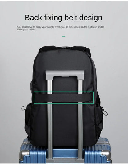 14-Zoll-Freizeit-Schultasche mit großer Kapazität, Sport, einfache Männer und Frauen, universeller Computer-Rucksack, Laptop-Rucksack, Reiserucksack