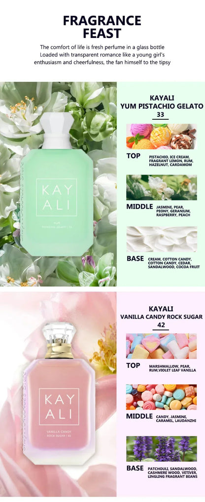 100 ml KAYALI Eau De Parfum Spray Damenparfüm, unwiderstehliche Düfte mit süßen, fruchtigen Blumennotizen, warmer Holzig-Grundduft
