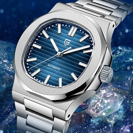 PAGANI DESIGN Top Luxus Automatische Uhr Für Männer Mechanische Uhren Männer Sport Wasserdicht Saphir Edelstahl Reloj Hombre