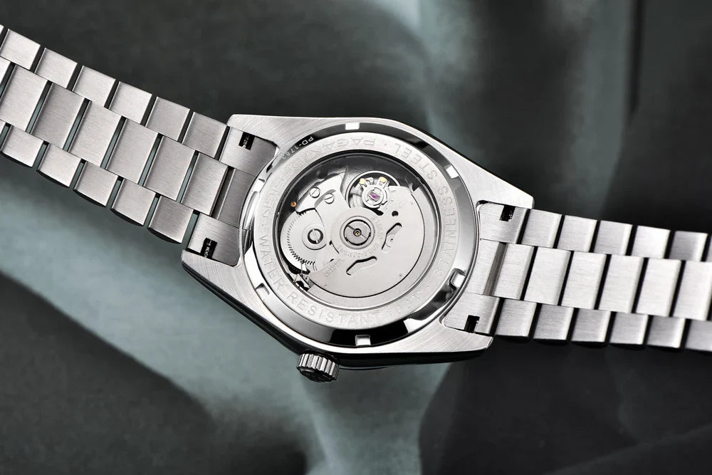 PAGANI DESIGN DD40 Herrenuhren 2024, Top-Luxus-Roségold-Uhr für Herren, automatische mechanische Armbanduhren, wasserdichte Geschenkuhr