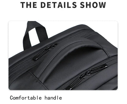 Erweiterbare 17-Zoll-Laptop-Rucksäcke für Herren, wasserdichte Notebook-Tasche, USB-Schultasche, Sport, Reisen, Schultasche, Rucksack für Männer