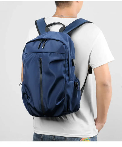 14-Zoll-Freizeit-Schultasche mit großer Kapazität, Sport, einfache Männer und Frauen, universeller Computer-Rucksack, Laptop-Rucksack, Reiserucksack