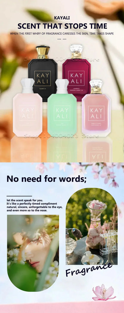 100 ml KAYALI Eau De Parfum Spray Damenparfüm, unwiderstehliche Düfte mit süßen, fruchtigen Blumennotizen, warmer Holzig-Grundduft