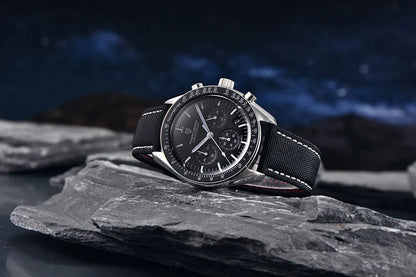PAGANI DESIGN 2025, neue Monduhr, Retro-Luxus-Quarzuhren für Herren, Edelstahl, leuchtend, wasserdicht, Sport-Chronograph, Herren