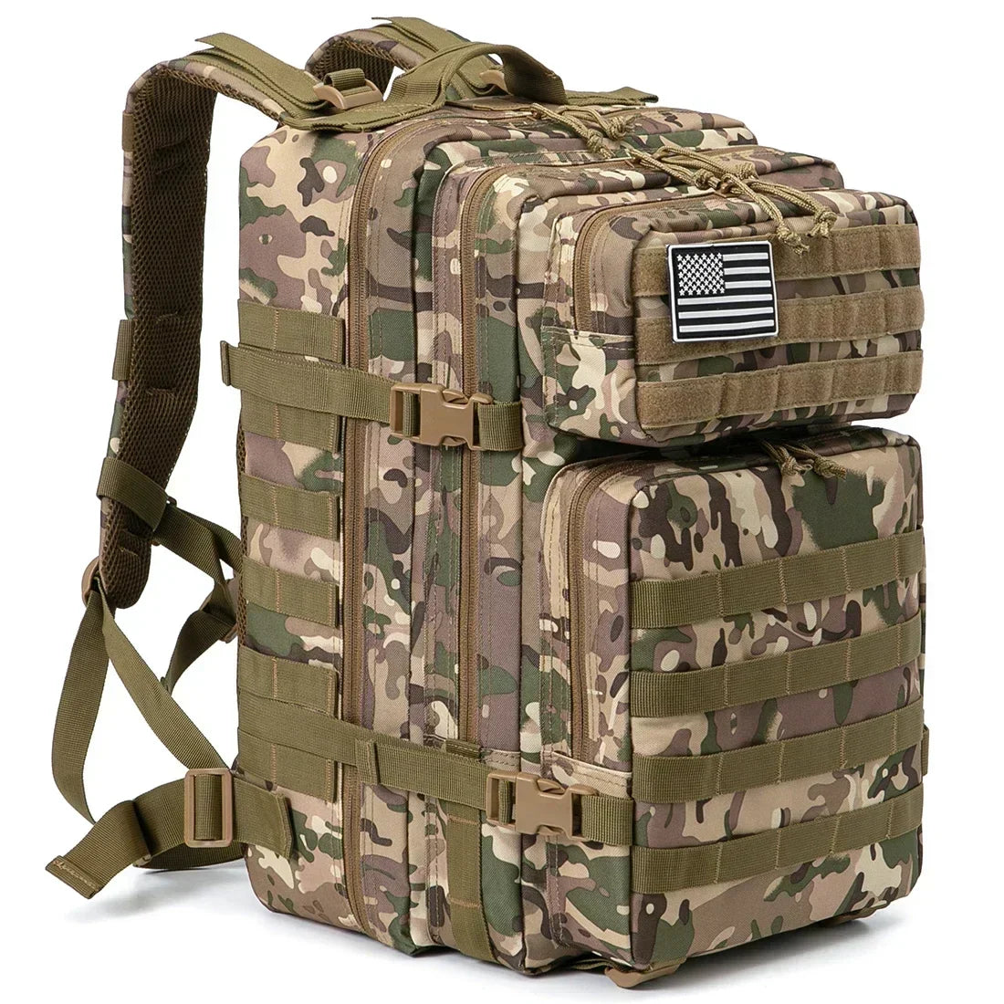 45L Taktischer Rucksack, große Kapazität, Outdoor-Rucksack, 3-Tage-Fitness-Wandertasche, Wandern, Campingausrüstung, Rucksäcke