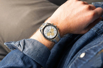 PAGANI DESIGN 2025, Silber, Gold, Mond, Luxus-Quarzuhren, Herren-Sport-Chronograph, Saphirglas, Edelstahluhr für Herren