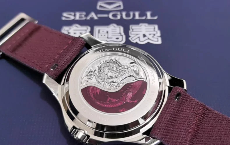 Seagull King of the Dragon Men's Watches Automatic Mechanical Watch Sports Diver 300M Waterproof Wristwatch Luxury 2024 New 1216