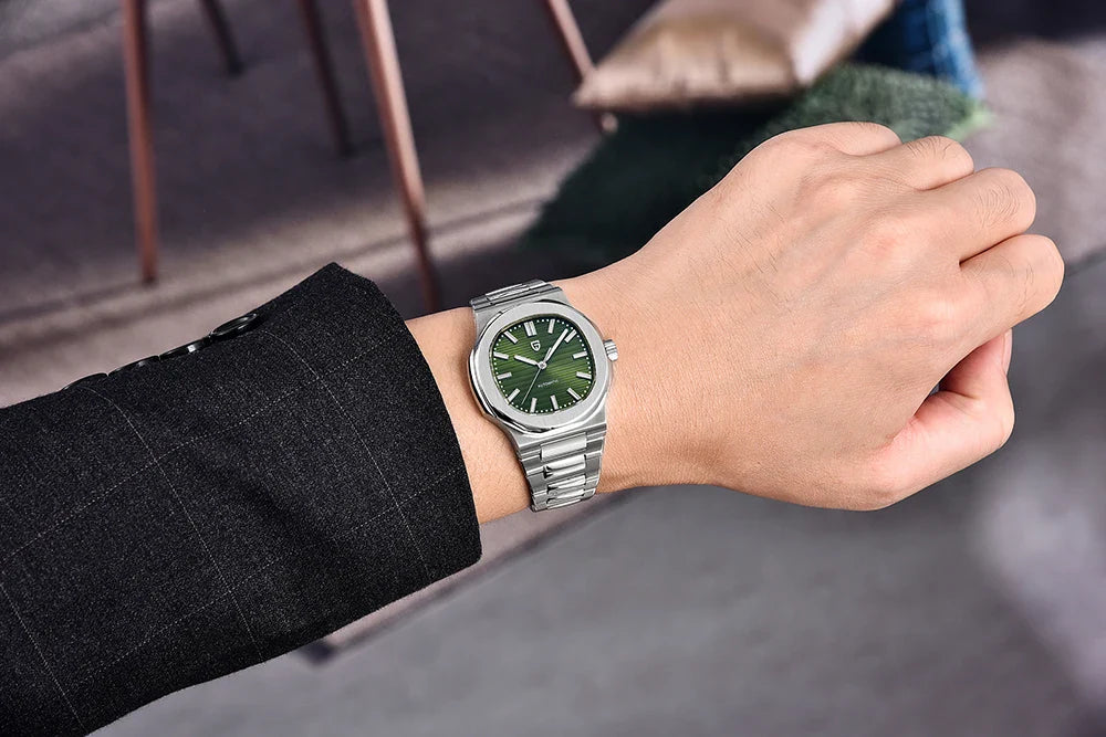 PAGANI DESIGN Top Luxus Automatische Uhr Für Männer Mechanische Uhren Männer Sport Wasserdicht Saphir Edelstahl Reloj Hombre