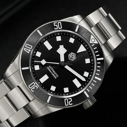 San Martin SN0121TW Titanium Dive Watch NH35 Automatic Movement Sapphire Luminous 300m Waterproof Watches Sunray Dial Wristwatch
