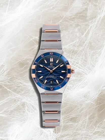 ENITON 40mm Business NH35 Movement High Quality Sapphire Glass mechanical watch Luxury Luminous Waterproof man watches