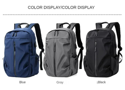 14-Zoll-Freizeit-Schultasche mit großer Kapazität, Sport, einfache Männer und Frauen, universeller Computer-Rucksack, Laptop-Rucksack, Reiserucksack