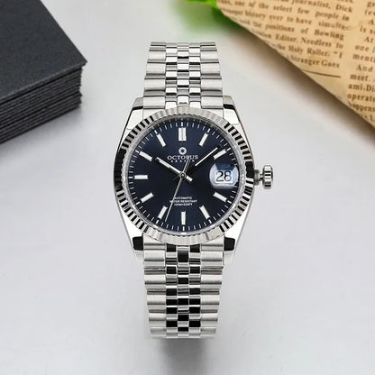 Octopus 36mm Men Mechanical Watch Stainless Steel PT5000/SW200 Automatic Movement 100m Waterproof Fashion Luxury Wristwatch