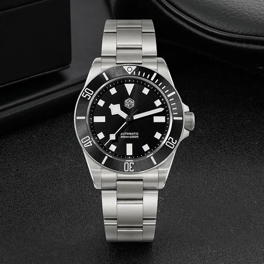 San Martin SN0121TW Titanium Dive Watch NH35 Automatic Movement Sapphire Luminous 300m Waterproof Watches Sunray Dial Wristwatch