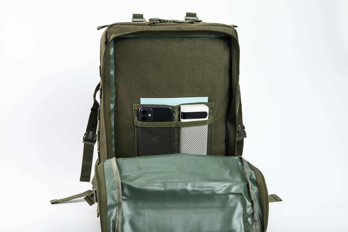 45L Taktischer Rucksack, große Kapazität, Outdoor-Rucksack, 3-Tage-Fitness-Wandertasche, Wandern, Campingausrüstung, Rucksäcke