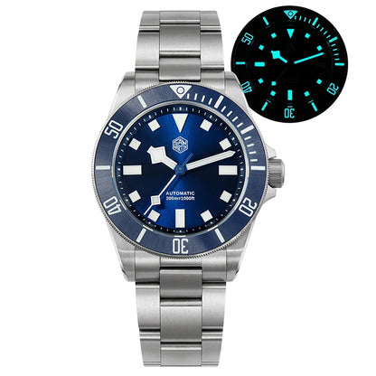 San Martin SN0121TW Titanium Dive Watch NH35 Automatic Movement Sapphire Luminous 300m Waterproof Watches Sunray Dial Wristwatch